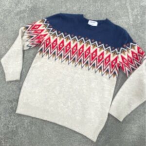 Colorful Patterned Sweater